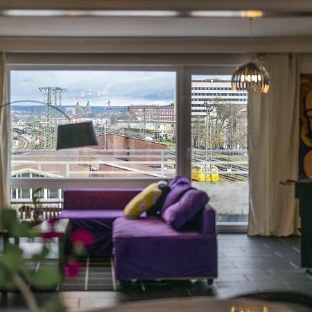 Pop Art Loft Ueber Den Daechern Von Koblenz Koblenz (Rhineland-Palatinate) Exterior foto